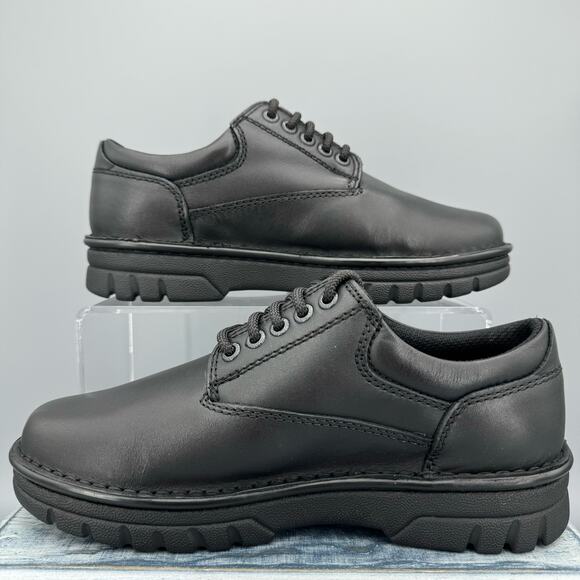 Eastland Black Leather Oxfords